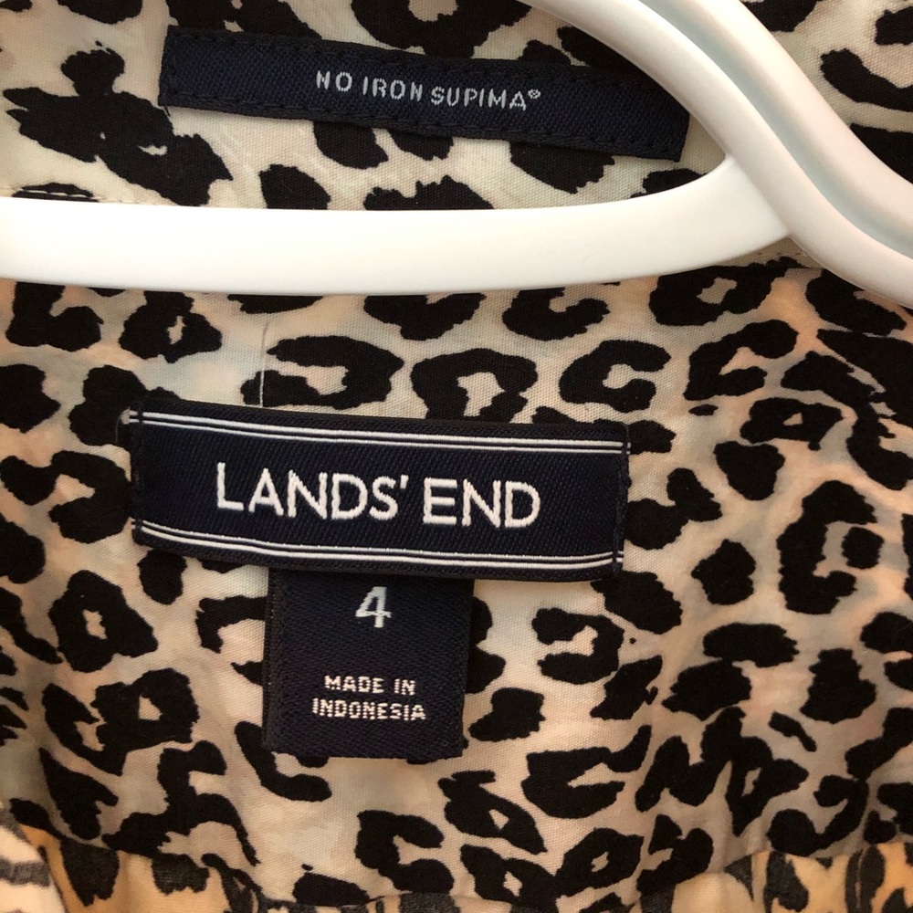 Leopard Button Down Shirt - Picture 3 of 5